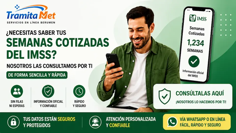 Semanas cotizadas del IMSS